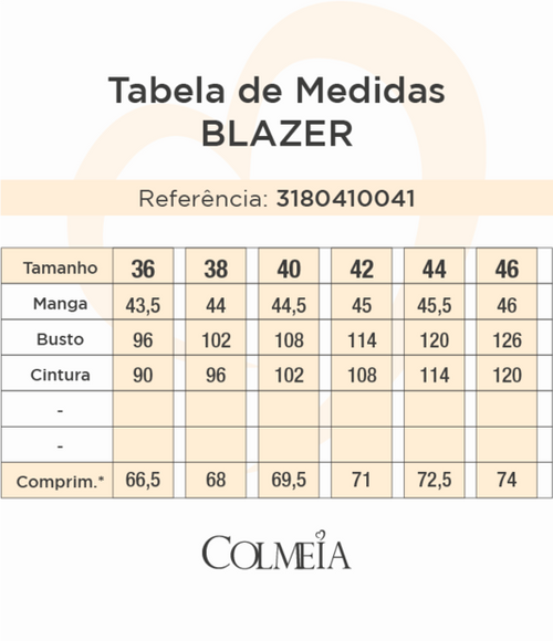 Carregar imagem 1 na visualização da galeria. Outwear Blazer Com Babado E Manga 3/4