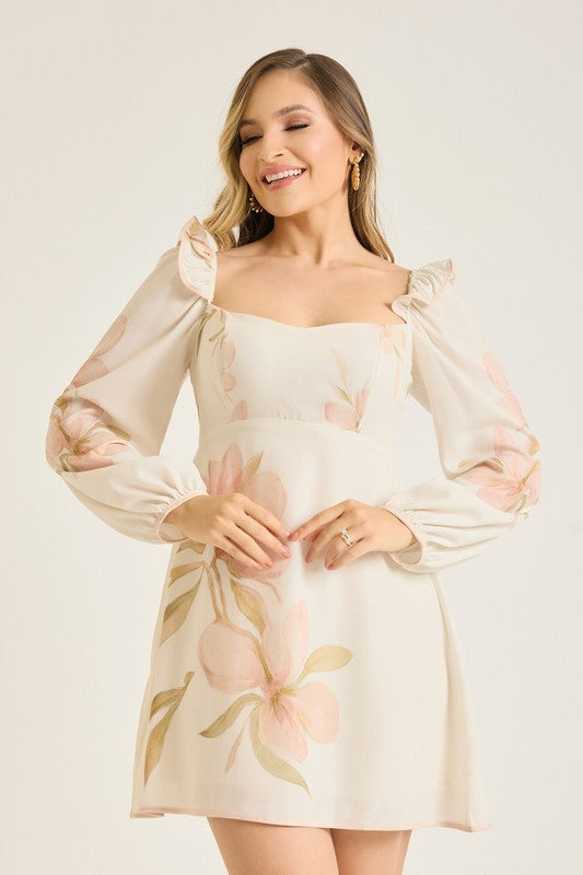 Vestido Curto Com Babadinho