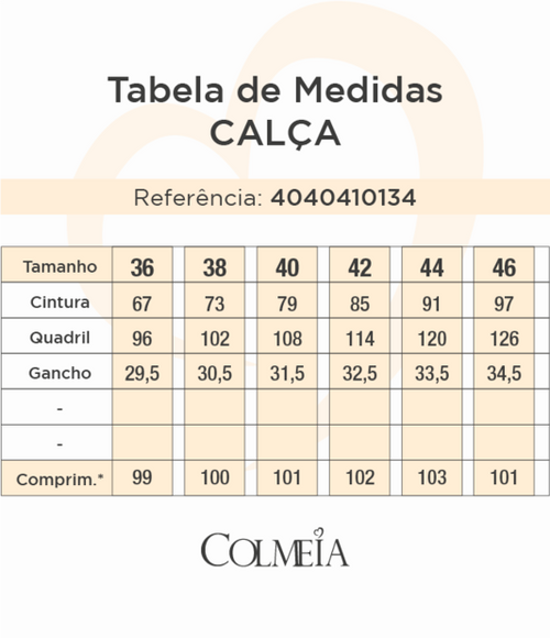 Carregar imagem 1 na visualização da galeria. Calca Calca Com Cos E Barra Virada
