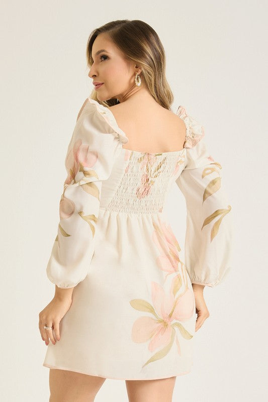 Vestido Curto Com Babadinho