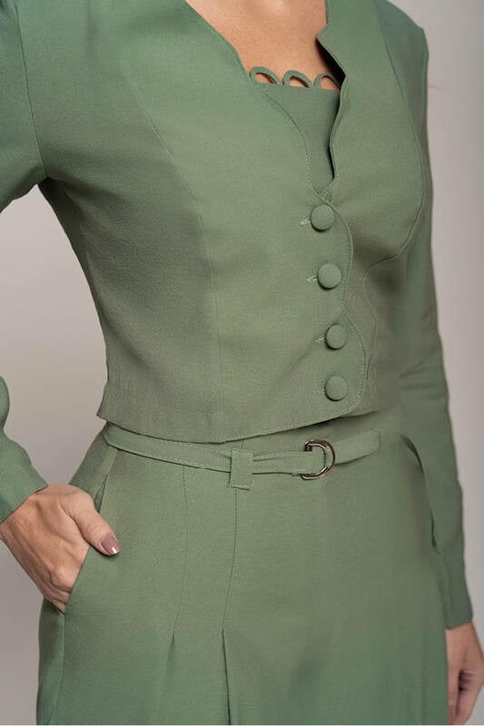 Outwear Blazer Semi Cropped