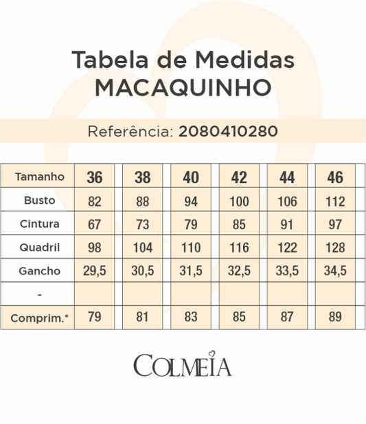 Macacao Transpassado