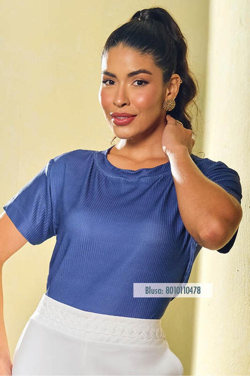 Carregar imagem 1 na visualização da galeria. Blusa Baby Ampla  Quadrada
