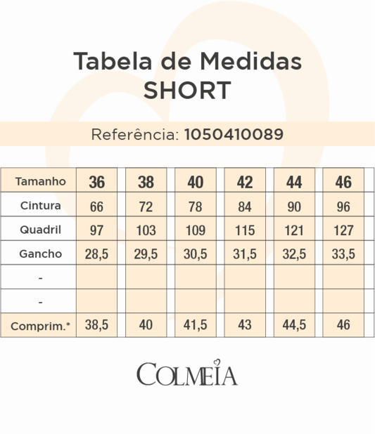 Short Com Vivos E Recortes
