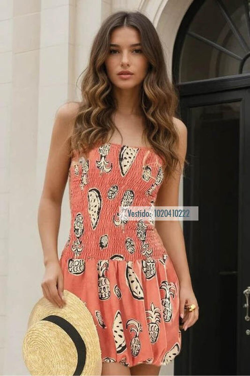 Carregar imagem 1 na visualização da galeria. Vestido Com Elastex E Saia Balone