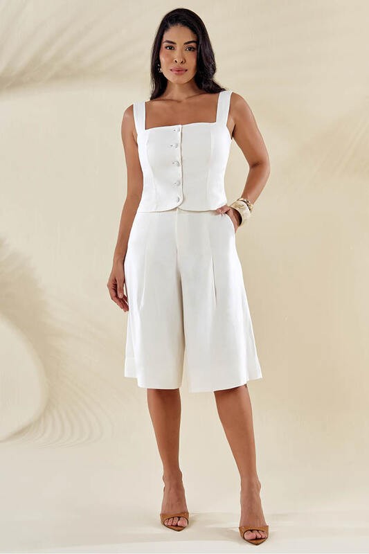 Short Flare Com Pregas