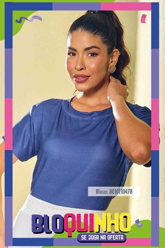 Blusa Baby Ampla  Quadrada
