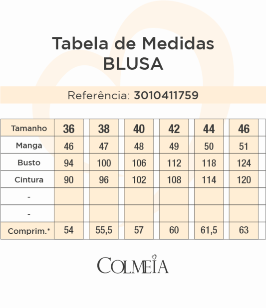 Blusa Manga Bufante