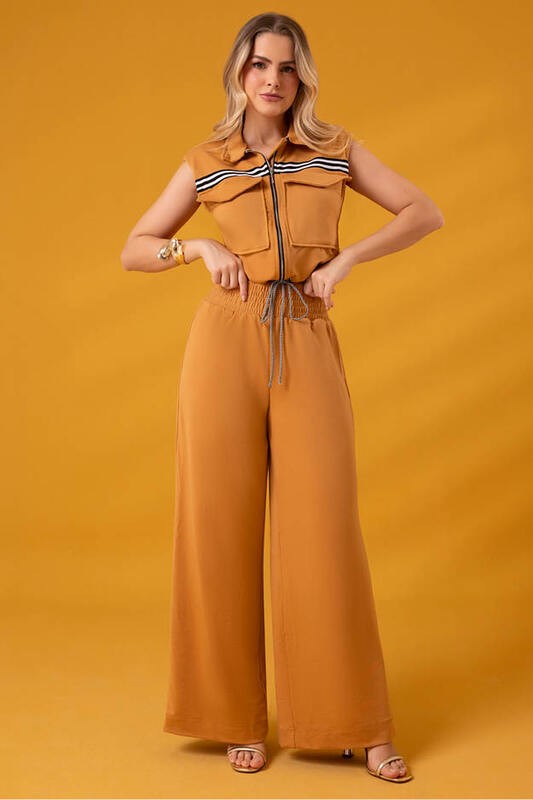 Conjunto De Bomber Com Aviamento E Calca
