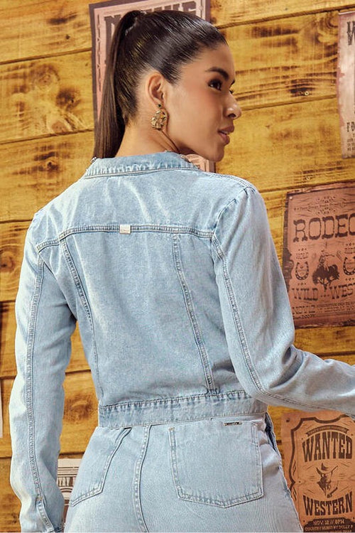 Carregar imagem 1 na visualização da galeria. Outwear Jaqueta Cropped Com Chaton