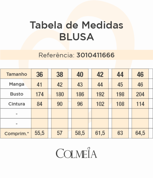 Blusa  Bata Com Manga Volumosa