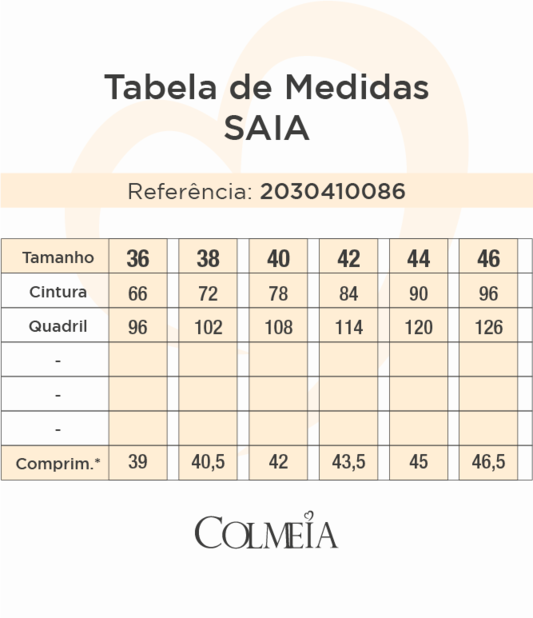 Saia Curta Com Aplicacoes Em Prata