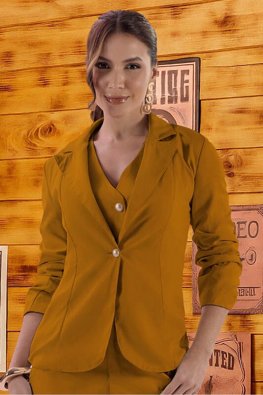 Outwear Blazer Maxi Gola