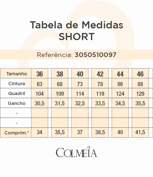 Short Listrado