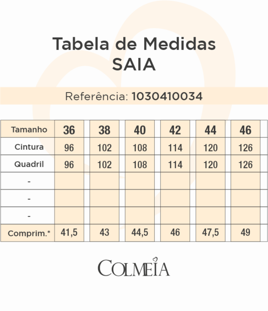 Saia Com Pala Com Vieses