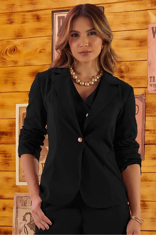 Outwear Blazer Maxi Gola