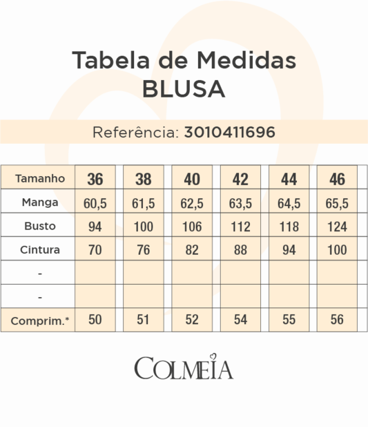 Blusa Estampado Manga Longa Com Pala
