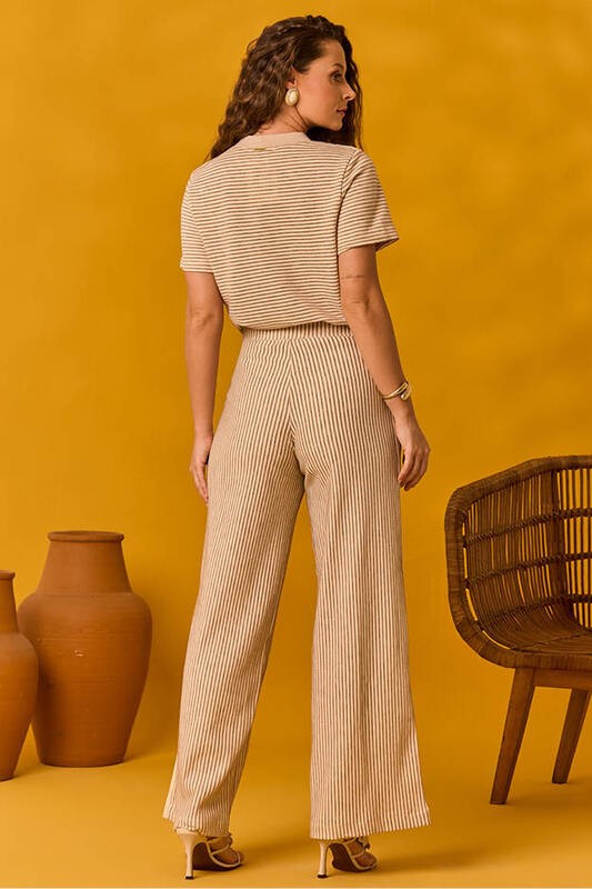Conjunto Blusa Com Calca Blusa E Calca Em Malha
