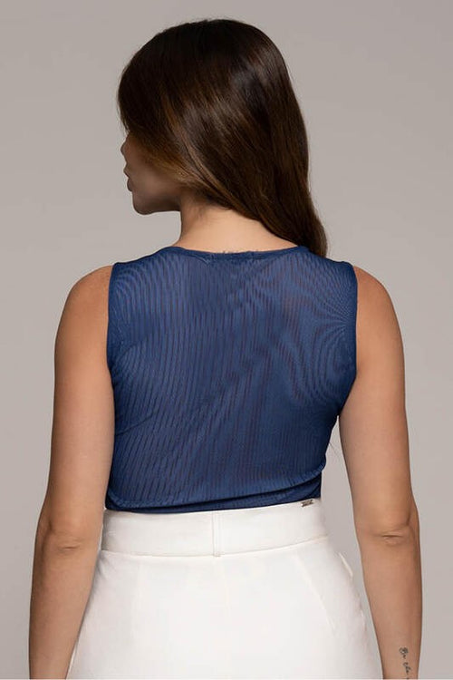 Carregar imagem 1 na visualização da galeria. Blusa Regata Tule