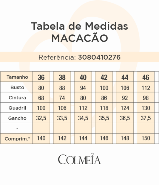 Macacao Pantalona Decote V