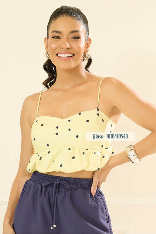 Blusa Balone De Poas