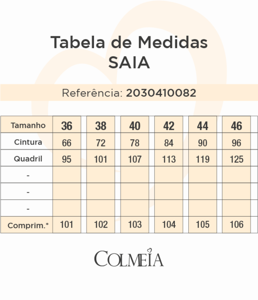 Saia Longa Com Fenda