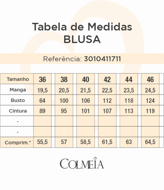 Blusa Baby Com Manga Curta