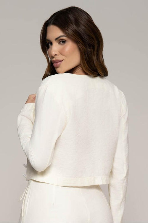 Carregar imagem 1 na visualização da galeria. Outwear Blazer Semi Cropped