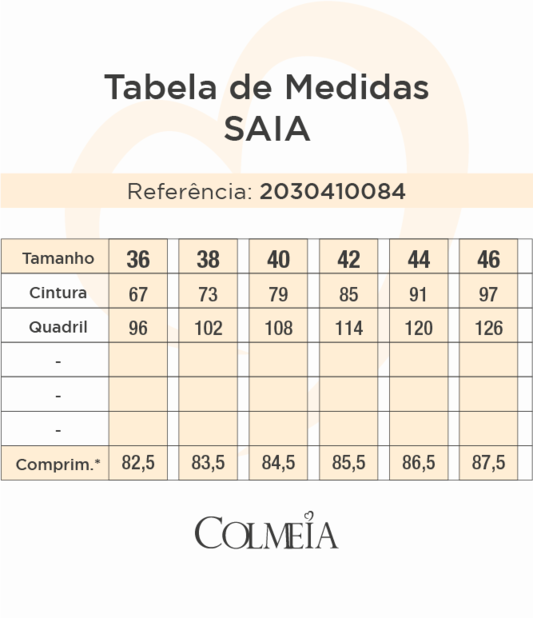 Saia Midi Transpassada